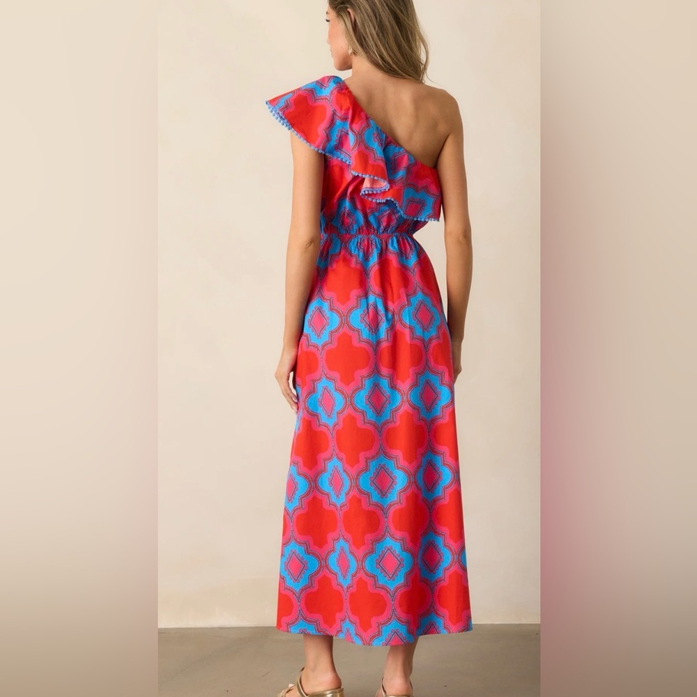 Sugarlips Devany Suraya One-Shoulder Cotton Maxi - Picture 4 of 8